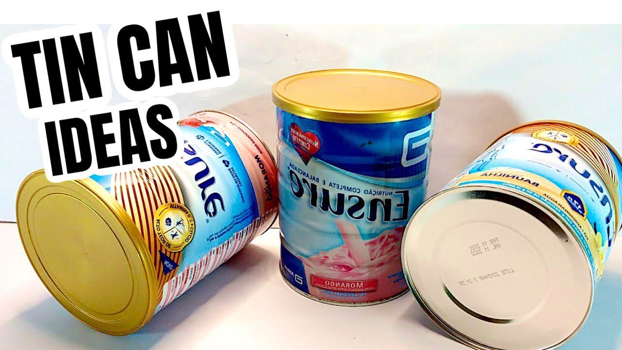 3 SMART TIN CANS IDEAS! Best Reuse Idea 